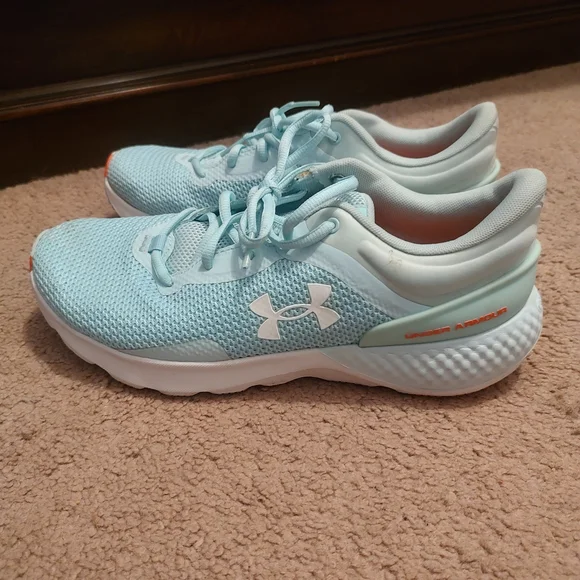 Under Armour Light Blue Athletic Shoes - Picture 2 of 7